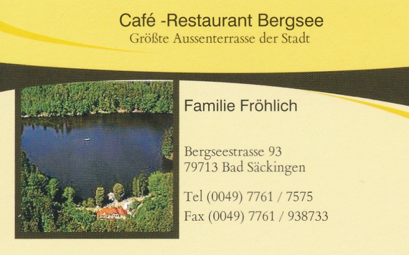 Caf-Restaurant Bergsee...