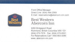  Best Western Abercorn Inn, Richmond, British Columbia, Canada... 