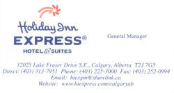 Holiday Inn Express, Calgary, Alberta, Canada... 