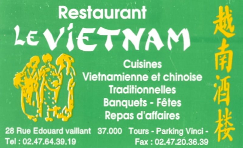  Le Vietnam - Restaurant  Tours... 