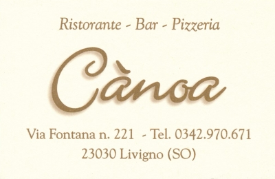 Canoa Ristorante Pizzeria...