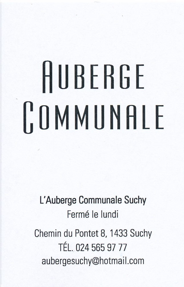 Auberge Communale  Suchy...