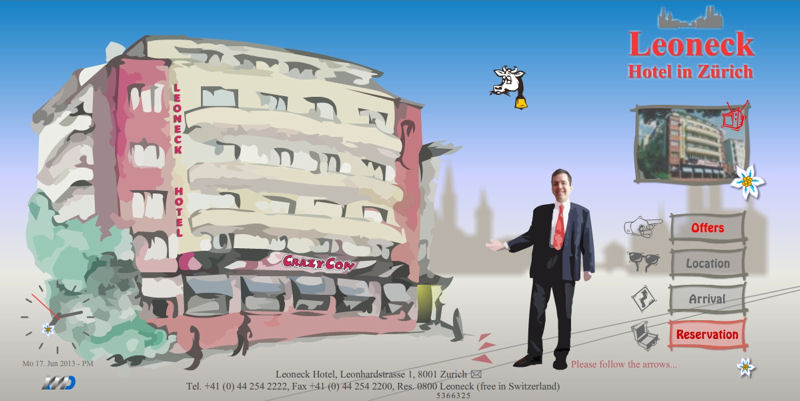 Crazy Cow... Hotel Leoneck... Zrich...