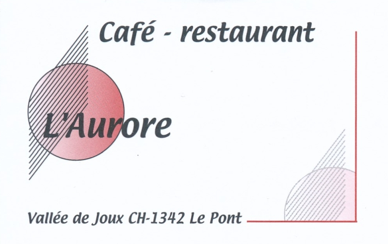 L'Aurore Caf Restaurant Le Pont...