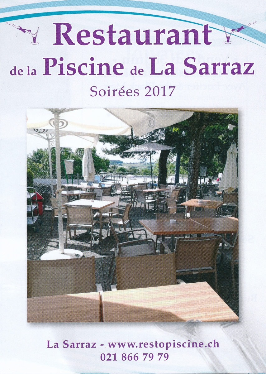 Restaurant de la Piscine de la Sarraz...