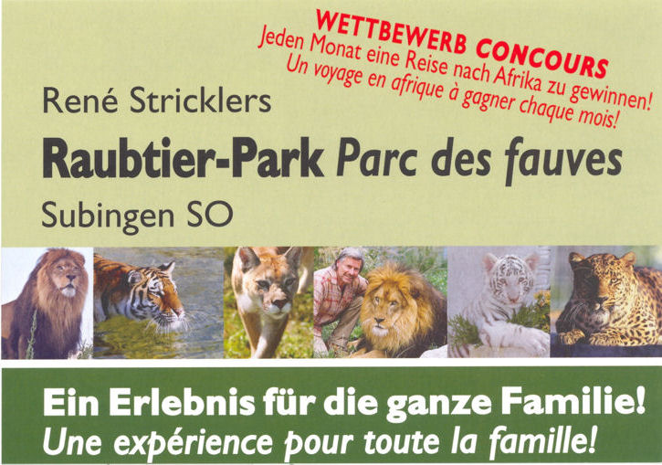  Raubtier Park  -  Parc des Fauves 