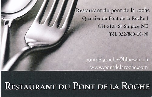 Restaurant du Pont de la Roche...