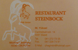 Restaurant Steinbock....