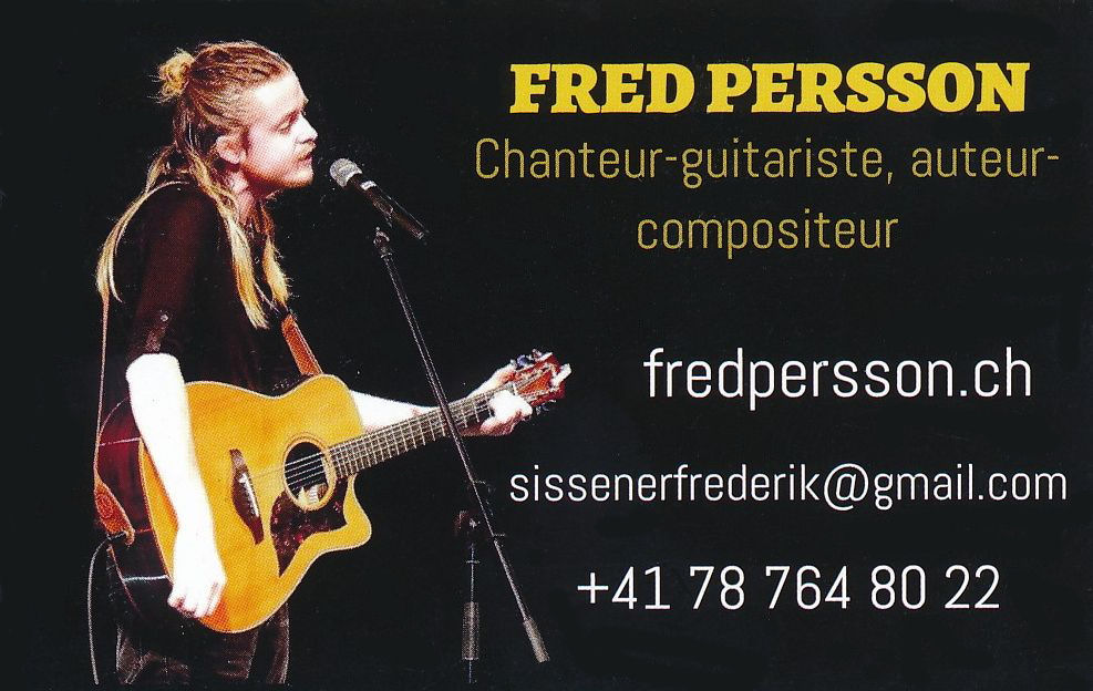 Fred Persson...