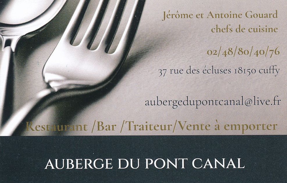Auberge du Pont Canal...